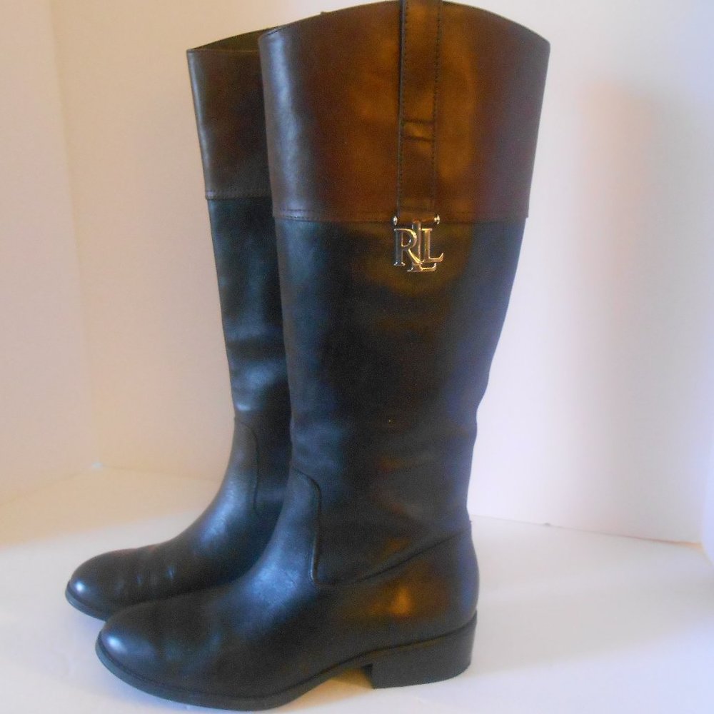 Ralph Lauren Merrie Riding Boots 7.5